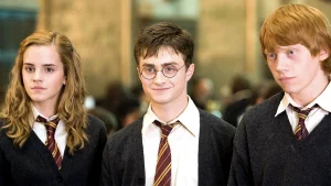 Harry Potter, Hermione Granger et Ron Weasley