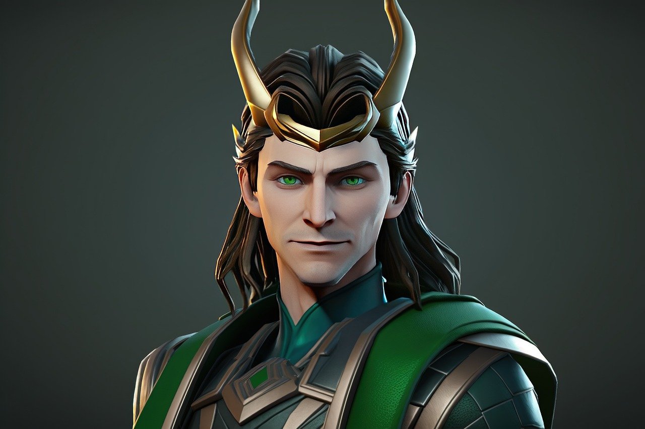 dessin du personnage Loki