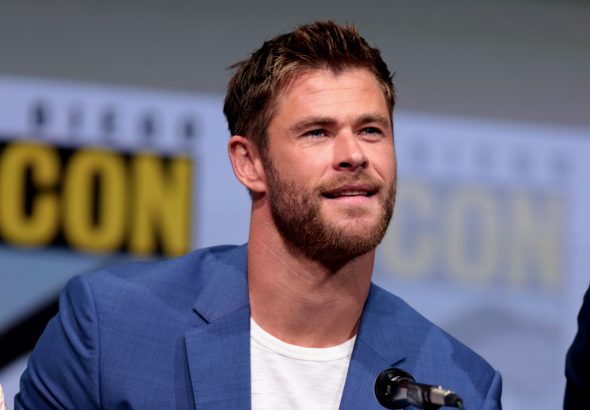 L’acteur Chris Hemsworth