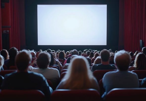 Une salle de cinéma